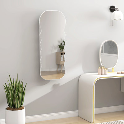 Jewellery Cabinet with Light Lockable Jewellery Armoire Organizer White