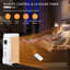 Space Hother, 25,25 po. Pi. Télécommande à minuterie 3 modes 1500W | Blanc neige | Acier