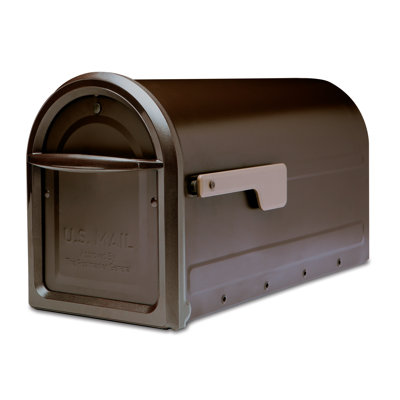 Mapleton Post Mount Mailbox Rubbed Bronze