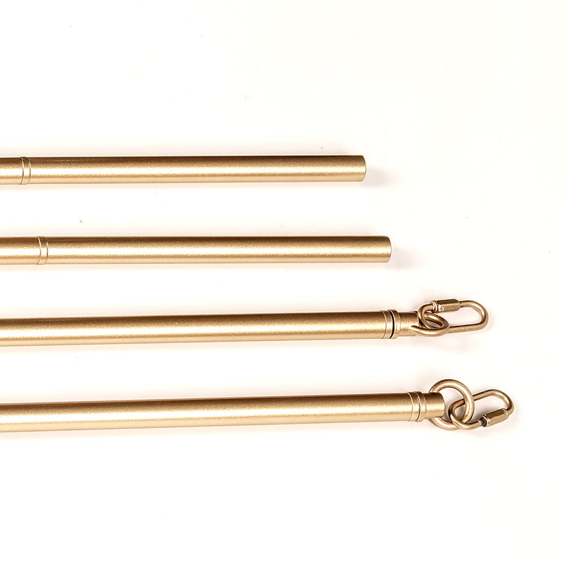 Elutheria 4 - Light Kitchen Island Linear Pendant, Gold/Black