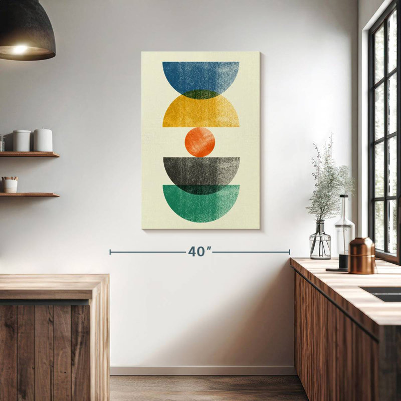 Demi-lunes Avery Mid-Century I, H 39 po x l 26 po