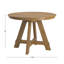 Ensemble de salle à manger extensible 42 po à 60 po Brickey-1108124920