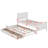 Herline Twin Size Platform Bed with Trundle and Drawers-1518393393