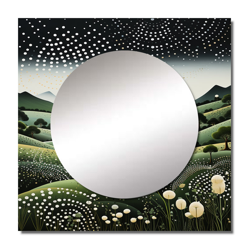 Décoration murale Native Art Sacred Landscape II - Native American, 36 po x 36 po