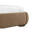 Rigney Upholstered King Scalloped Bed