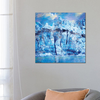 Glacier Bay by Lisa Robinson - Wrapped Canvas Painting
