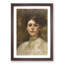 Portrait of an Italian Lady by Fujishima Takeji - Picture Frame Painting Print-55602271-55602273