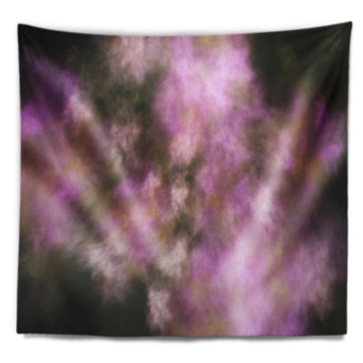 Tapisserie de ciel abstrait starry rose perfect