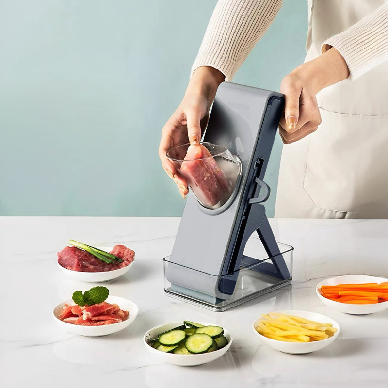 Belfry Kitchen Cornia Slicer, Dark Blue