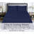 100% Cotton Sheets Sets Soft Crispy Percale Cooling Sheets 16 Inch Deep Pocket Bed Sheets-101285708-74938507