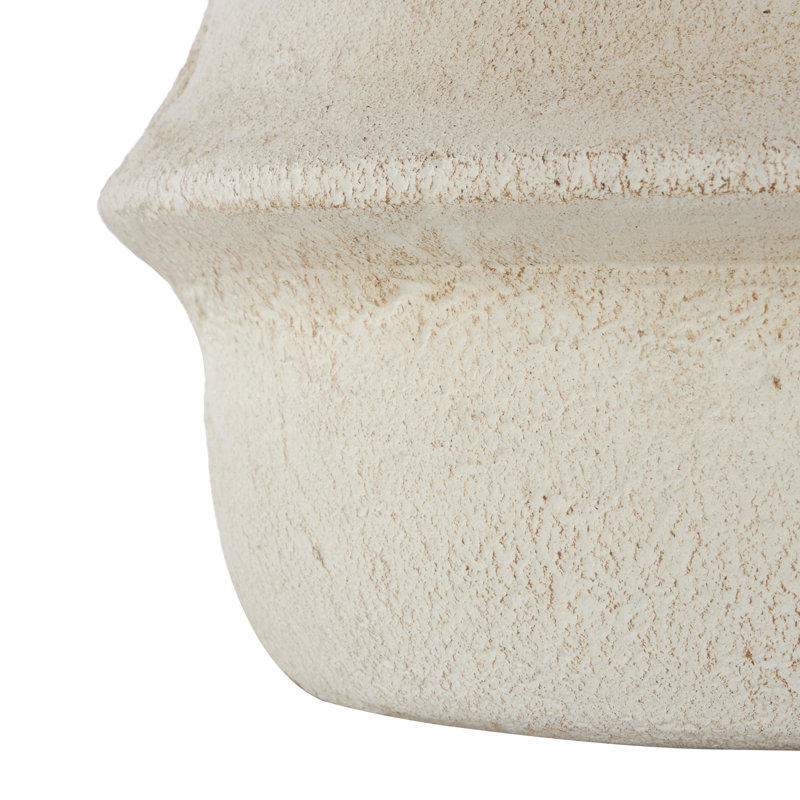 Paper Mache Table Vase, 14.35" H x 12.05" W x 11.5" D