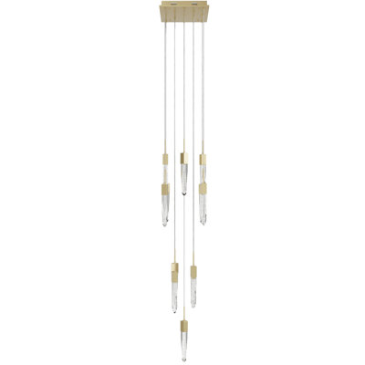 Lustre cascade 13 lumières Aspen