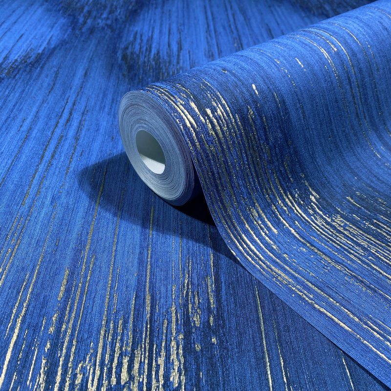 Galerie Fashion Icon Stripes Wallpaper, Blue