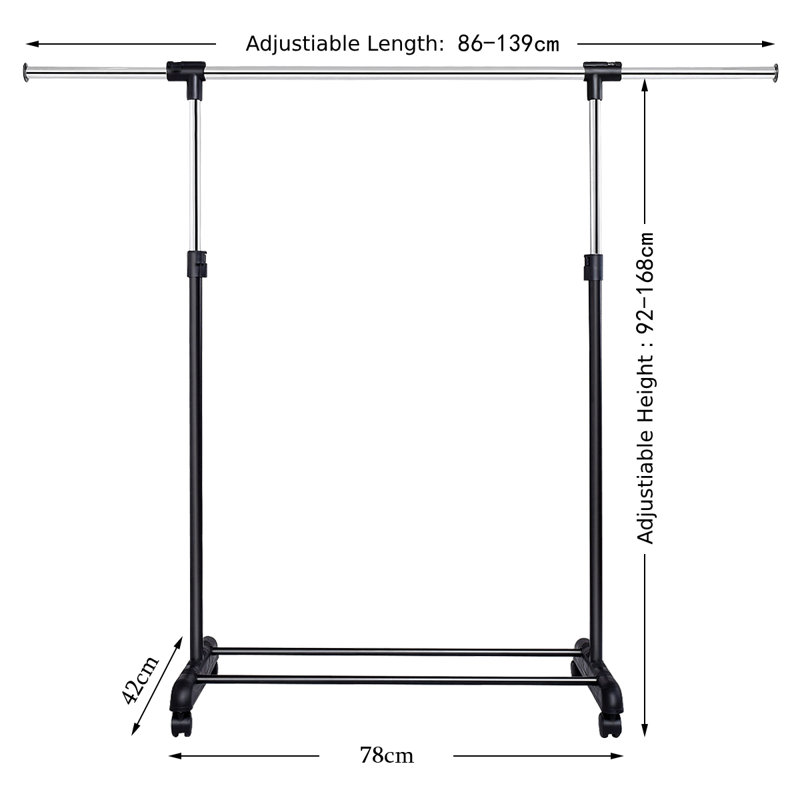 Ector Adjustable Clothing Rack