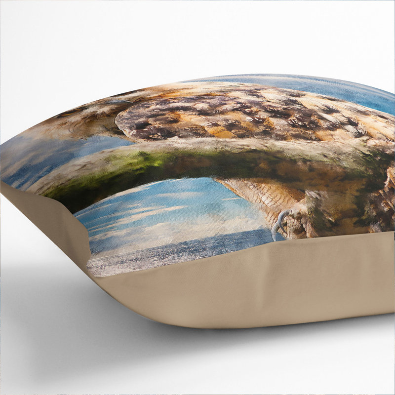 Square Cushion, 55cm H x 55cm W x 20cm D, Stone