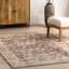 Tapis floral Cerise SplashGuard délavé à la machine-1295953682