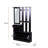 Myrtie Three In One Combination Model Gate Cabinet With Shoe Cabinet+Hang Shelf+ Mirror