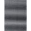 Tapis noir et blanc Mullins