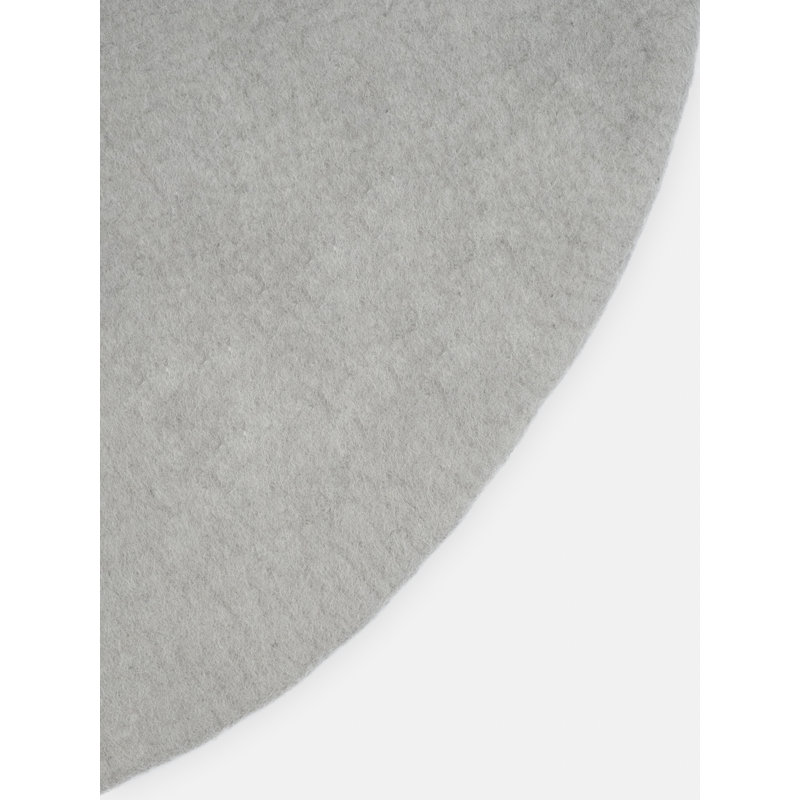 Round Wool Hand Woven Area Rug, Round 140cm