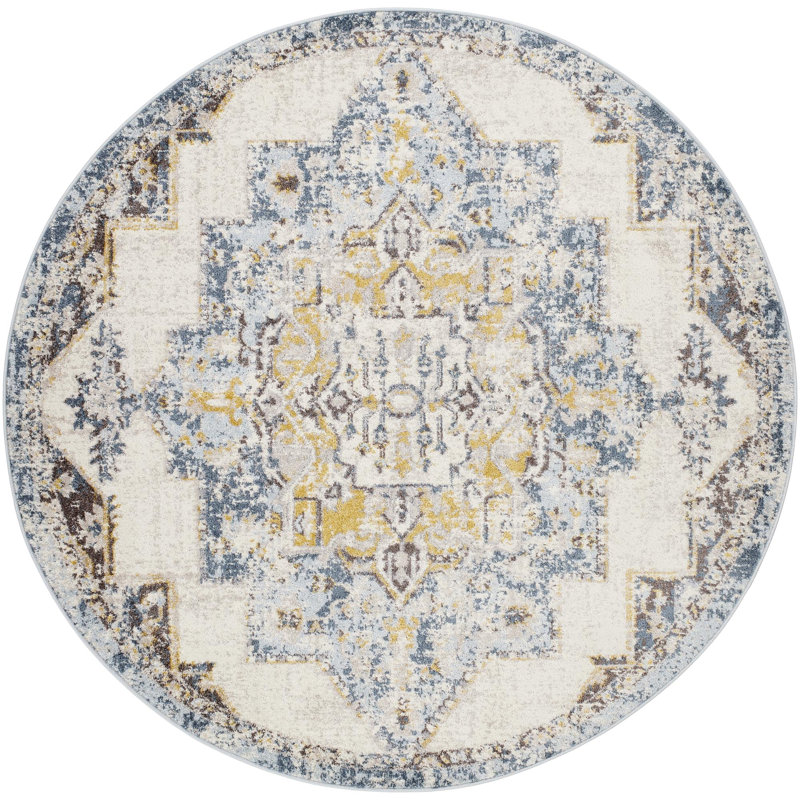 Tapis oriental Marlo, Rond 5 pi 3 po