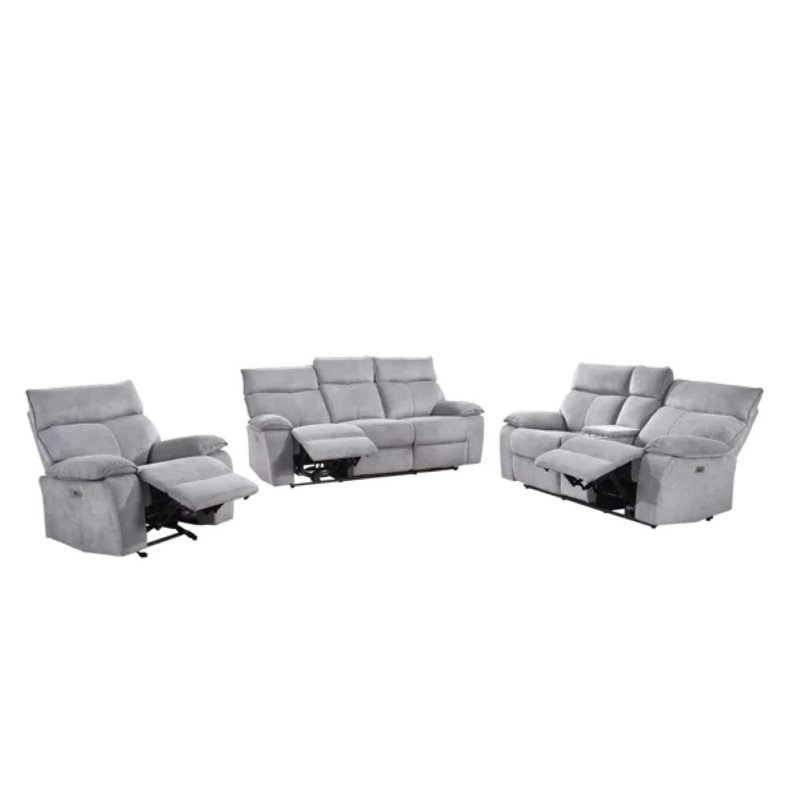 Ensemble de salon configurable Charlcombe, 3 Pcs: Chair, Loveseat, Sofa