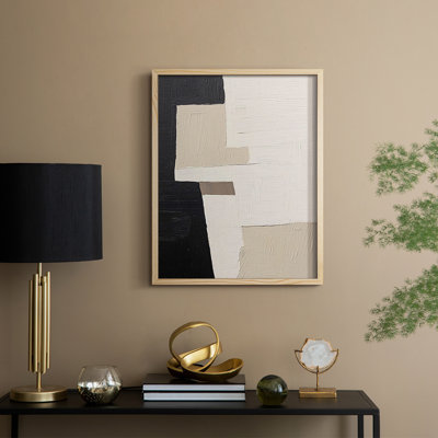 ABSTRACT Series DCLXX Framed Print - Solid Wood