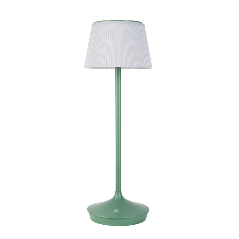 Raqual Buffet Lamp, Green/White