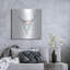 Art mural en métal de luxe «Aztec Cow Head» par Seven Trees Design, 24 po x 24 po-839844377