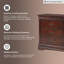 Commode double 6 tiroirs Brandenn