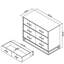 Romulus 3 - Drawer Rectangle Accent Chest