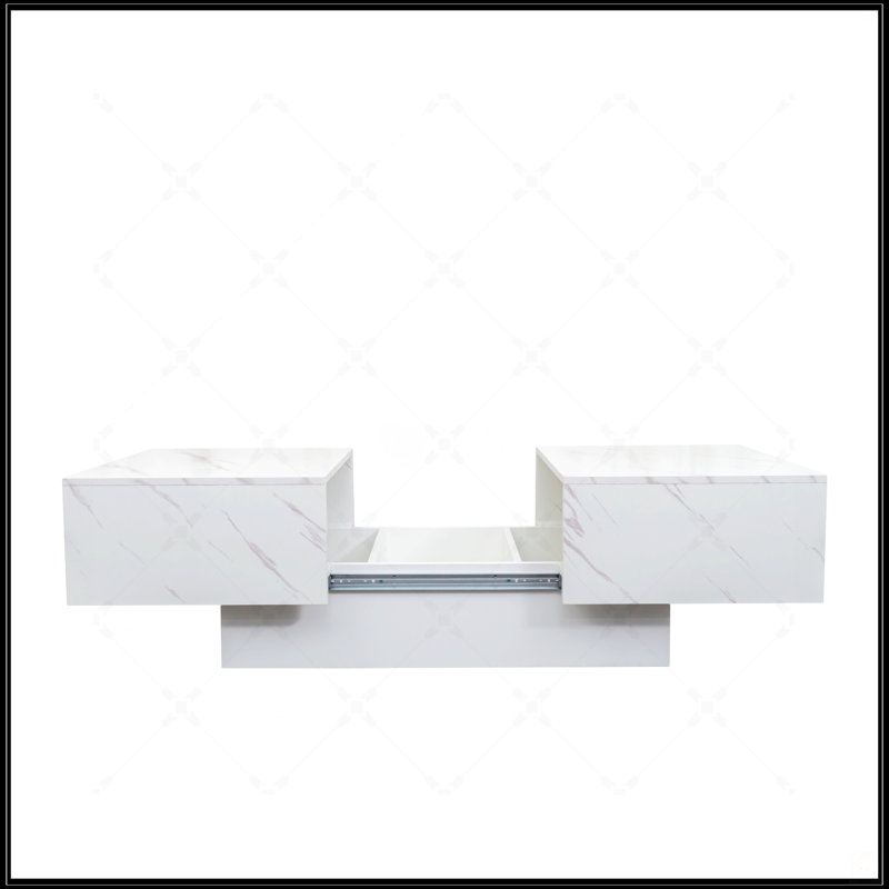 Table basse, Blanc, Blanc