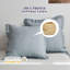 Housses de taies décoratives 100% lin à volants, 2 pièces Housses de coussin 26 x 26 pouces-115133254