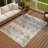 Machine Washable Indoor/Outdoor Jourdan ACN2388 Stripes Rug-1534103313