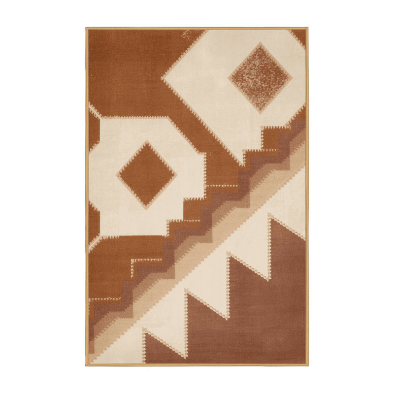 Tapis lavable à la machine Pauleth, 6 X 9