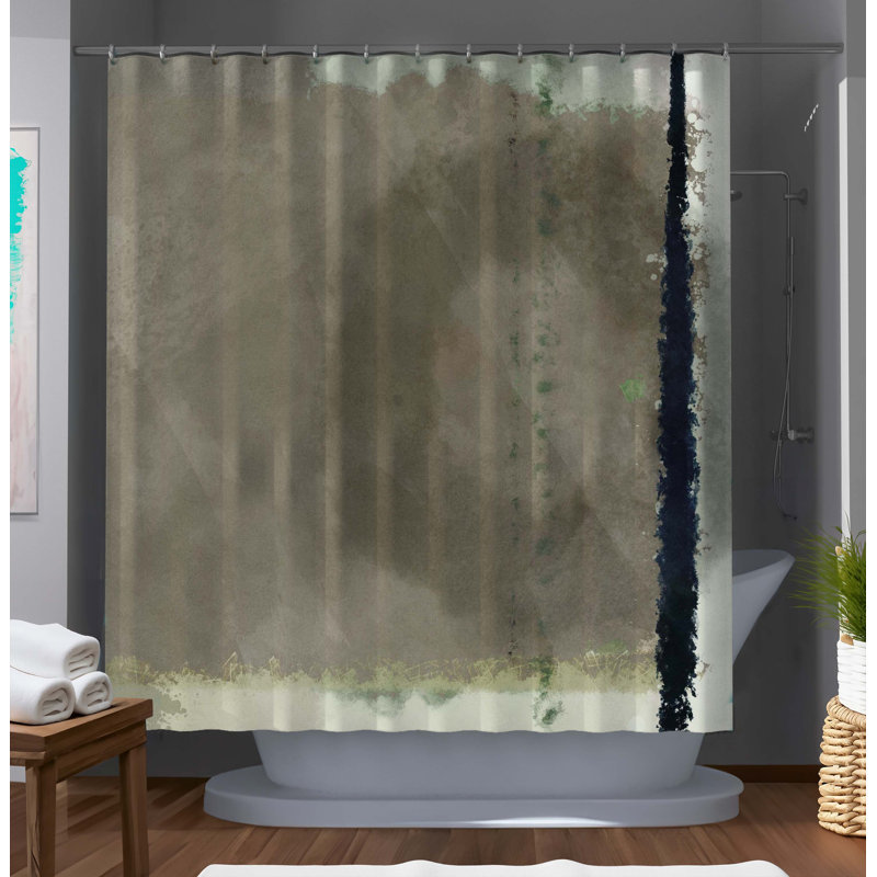 Clear Keenest Designer Shower Curtain