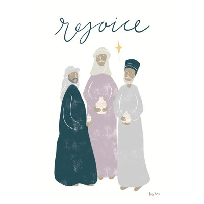 Nativity III by Becky Thorns - Wrapped Canvas Print