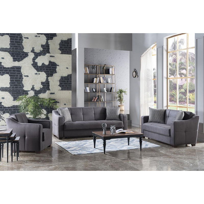 Fauteuil Souvaine Melson gris
