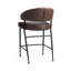 Tabouret de comptoir en cuir Umbria-1015819056
