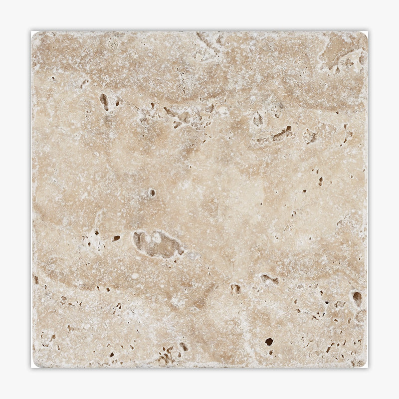 Philadelphia Tumbled 6x6 Travertine Tile