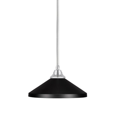 Any Stem Hung Pendant With 14" Cone Metal Shade