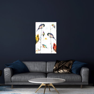 «Birds on Branches» par Dean Crouser - impression non encadrée