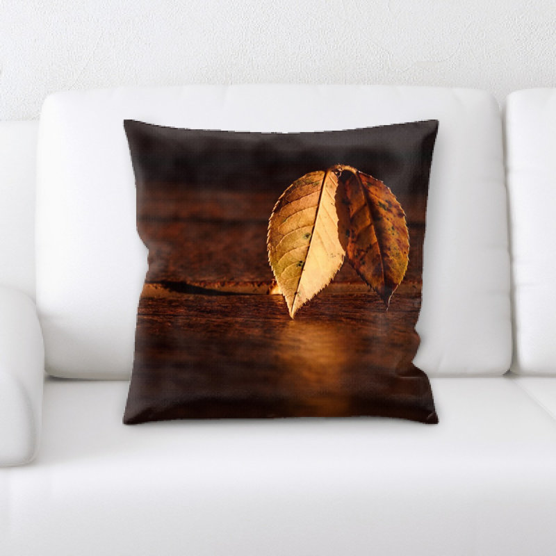 Housse et insert de coussin carré Leaf