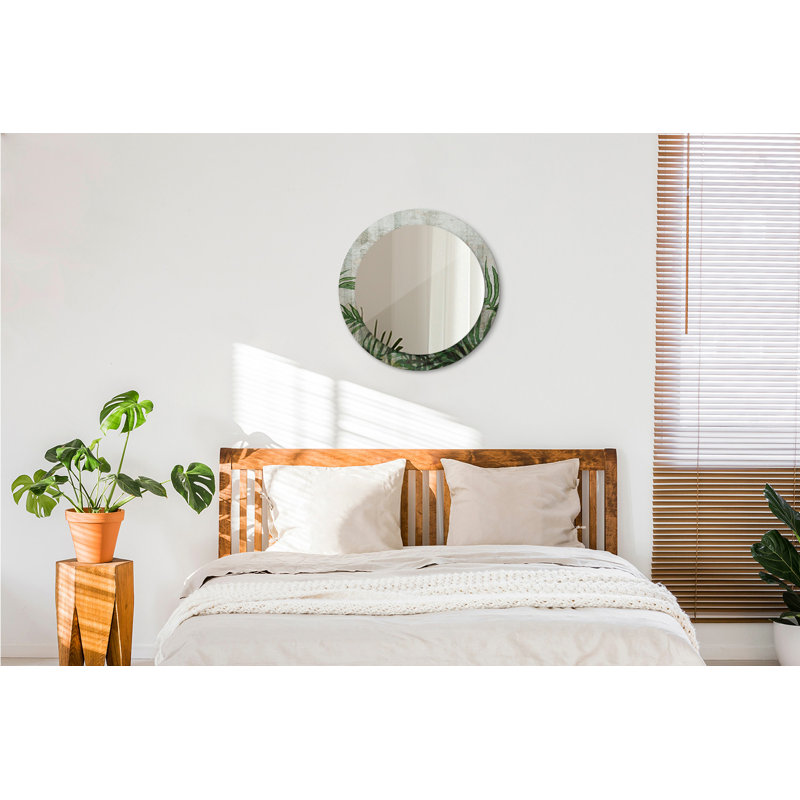 Huldar Glass Flat Wall Mirror