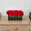 Arrangement floral de roses en pot-22592488