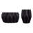 Shaunna Coffee Table & End Table Black