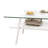 Ryo Glass Top End Table