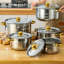 10 - Piece Stainless Steel Cookware Set-129577943