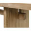Kamiyha Coastal Wood Kitchen Table, Dining Table, Rectangular Table, Office Table, Brown