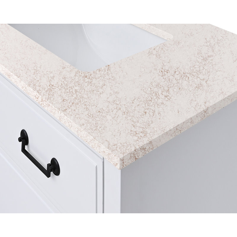 Lotte 37'' W Single Vanity Top, Alluring