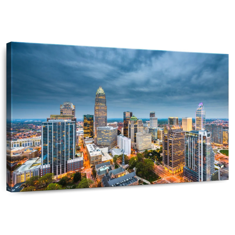 Nicci Charlotte Blue Hour, 30" H x 45" W